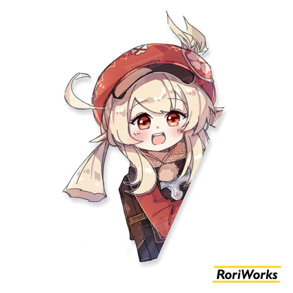Klee - Peeking Sticker