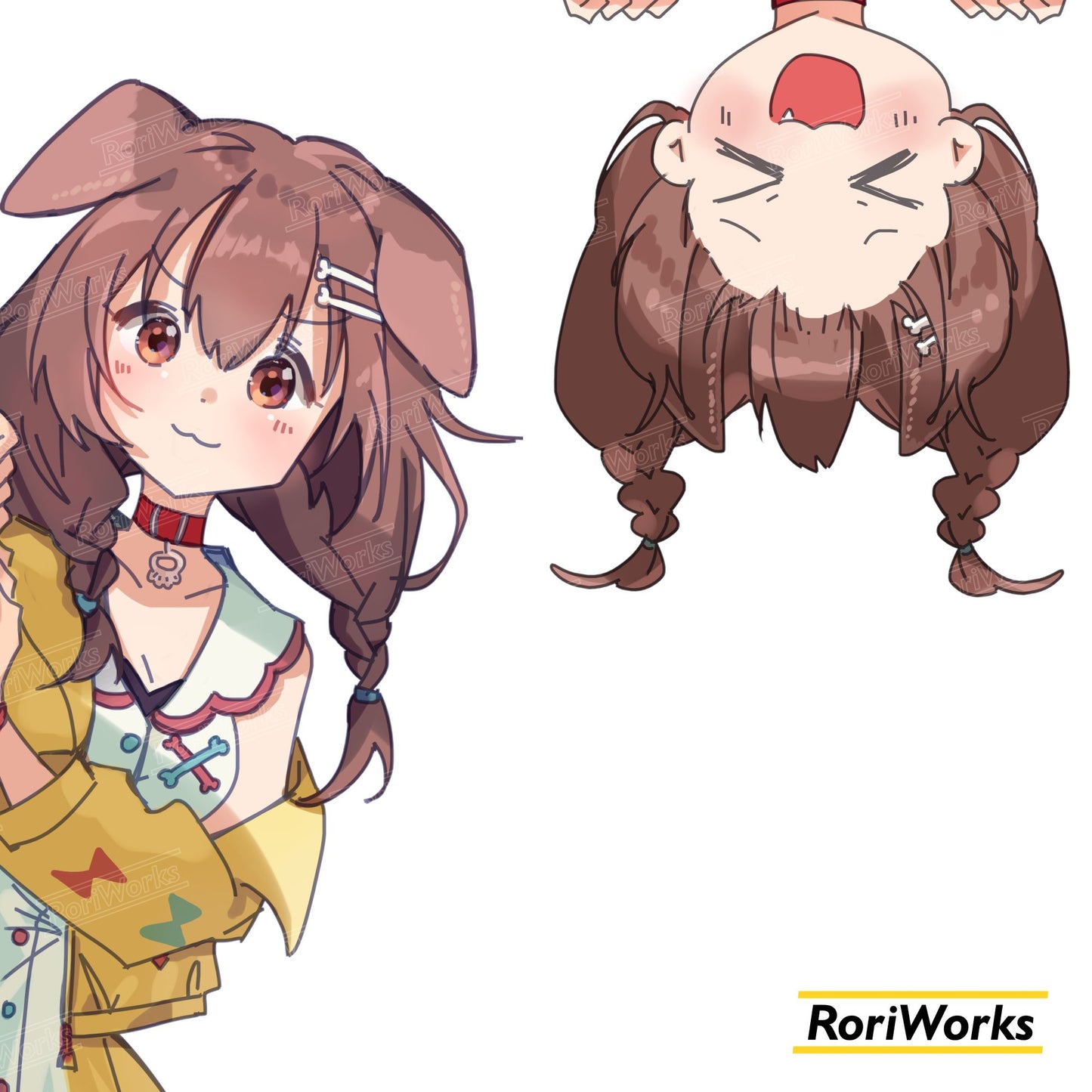 Korone - Peeking Sticker