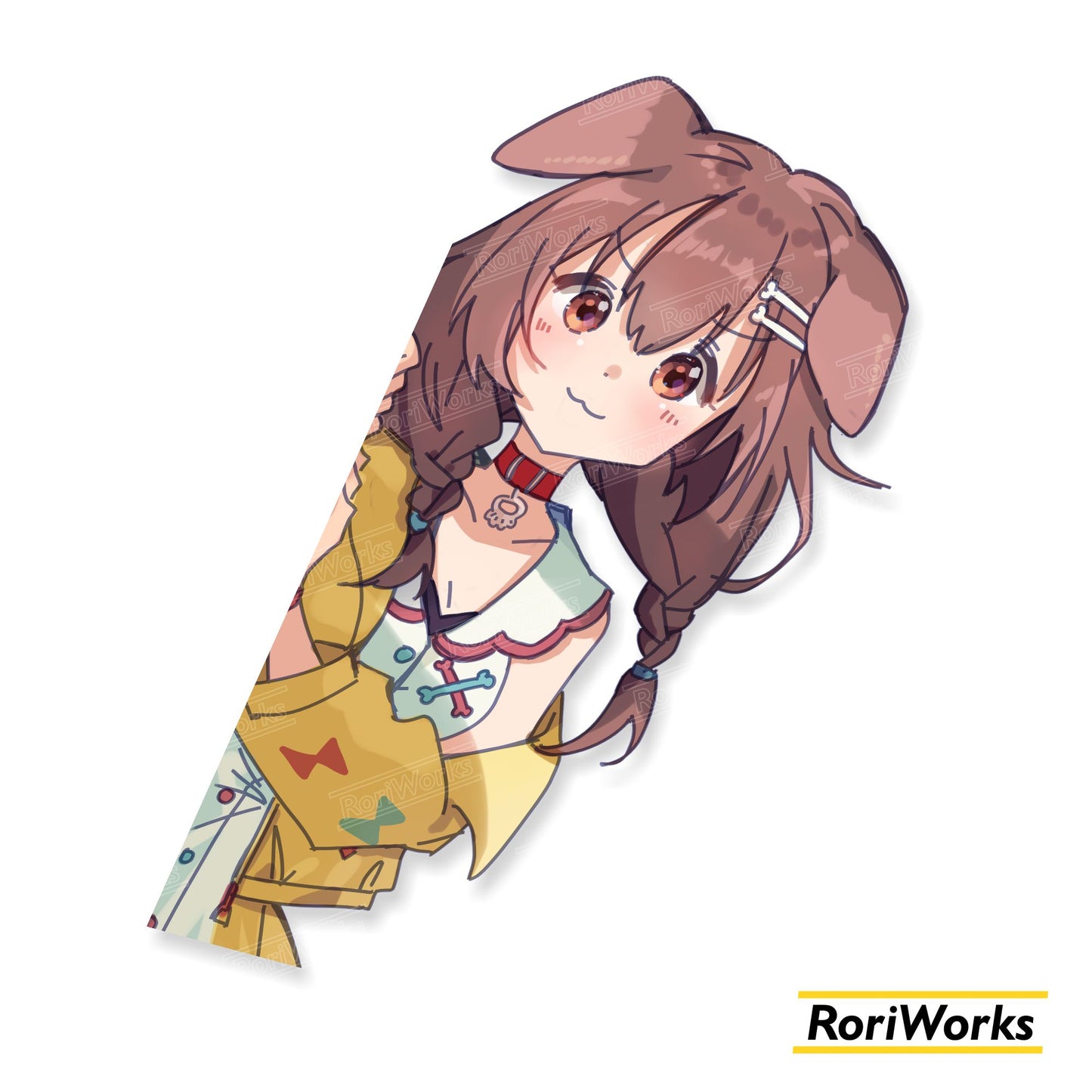 Korone - Peeking Sticker
