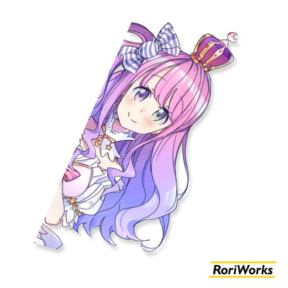 Luna - Peeking Sticker