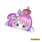 Luna - Peeking Sticker