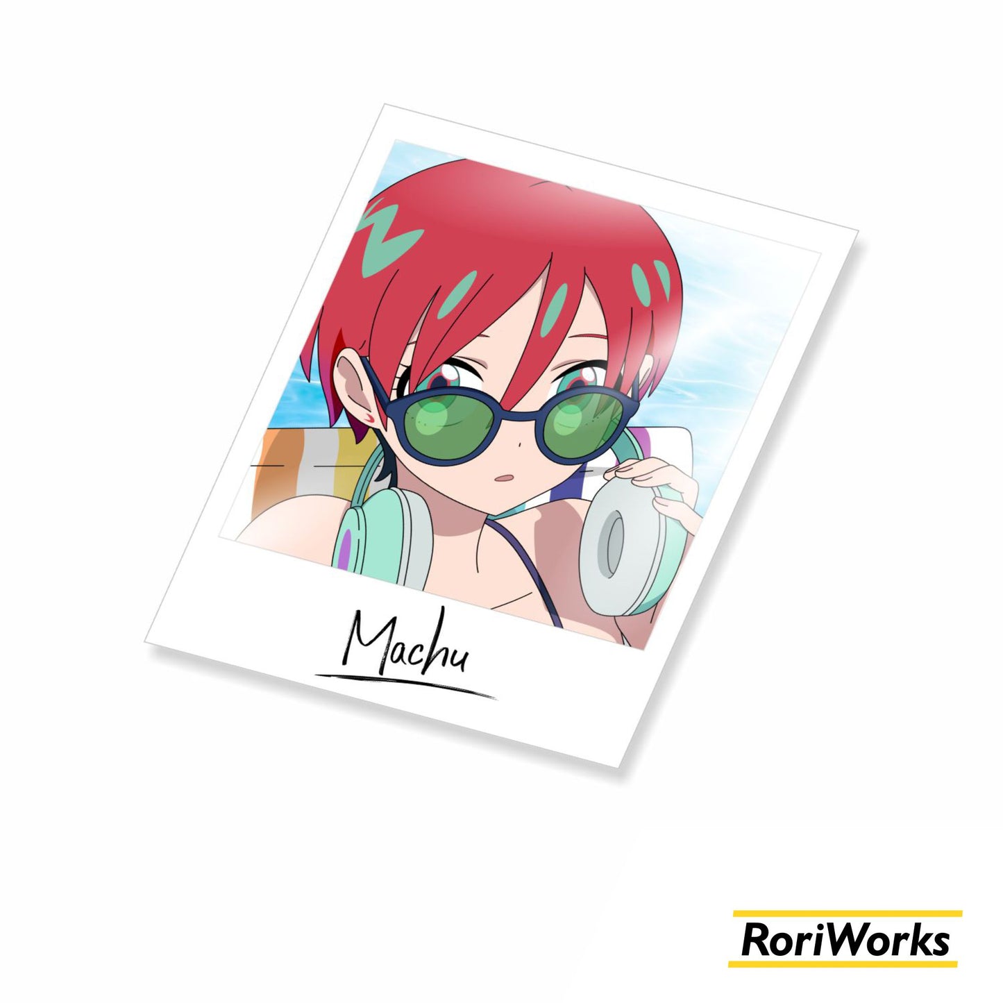 Machu - Polaroid Sticker