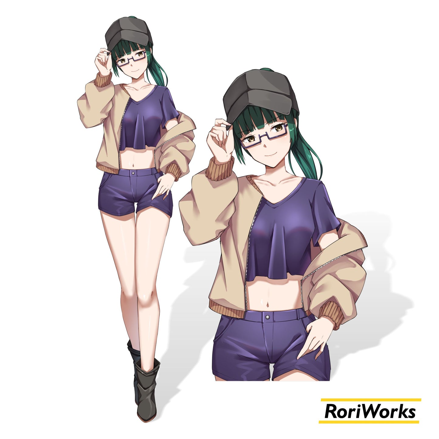 Maki (Casual) - Sticker