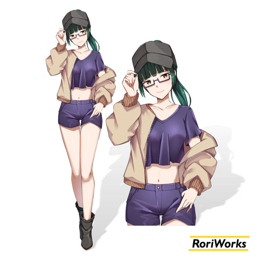 Maki (Casual) - Sticker