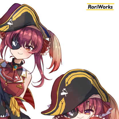 Marine - Peeking Sticker