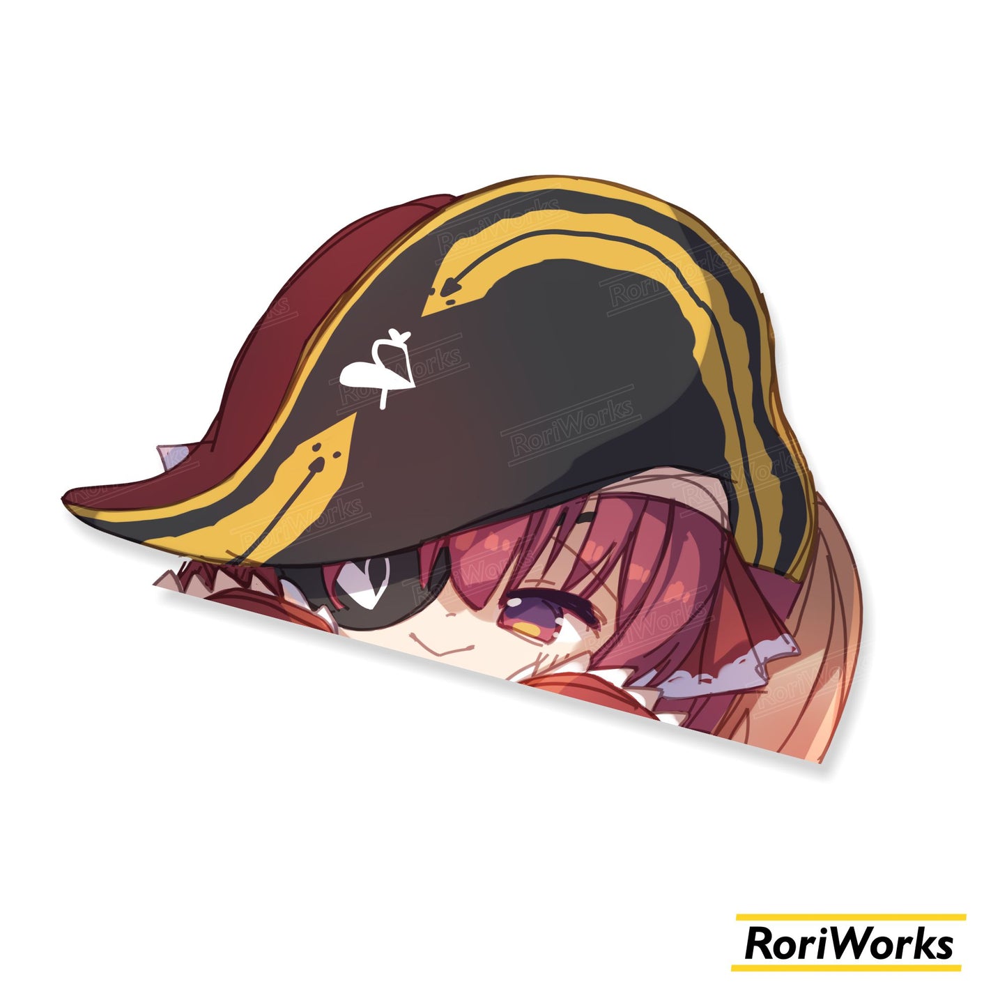 Marine - Peeking Sticker