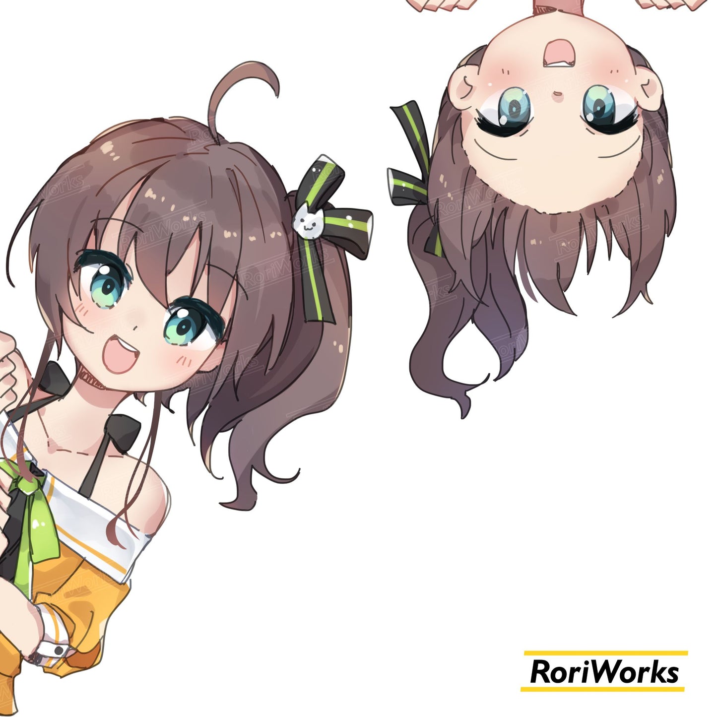 Matsuri - Peeking Sticker