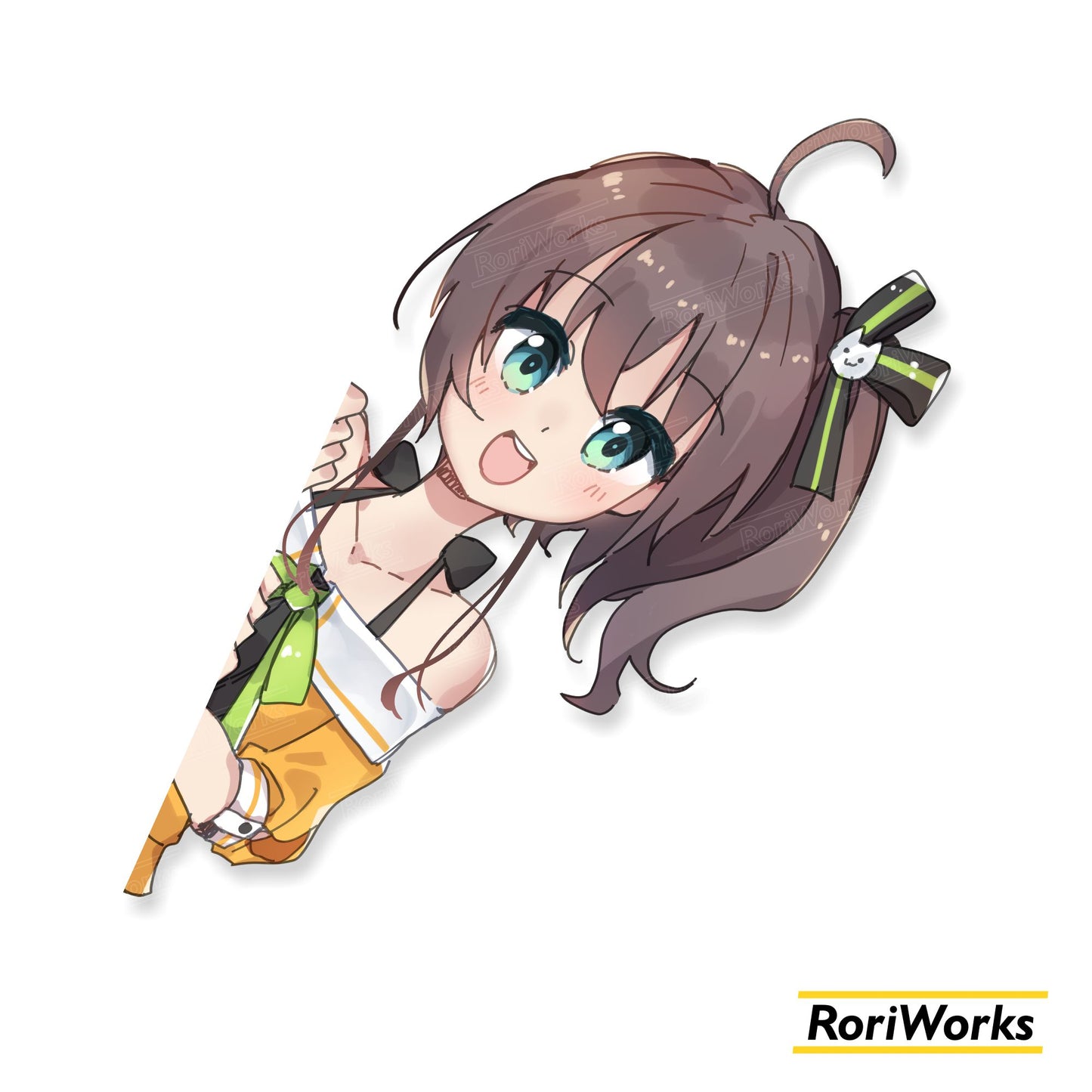 Matsuri - Peeking Sticker