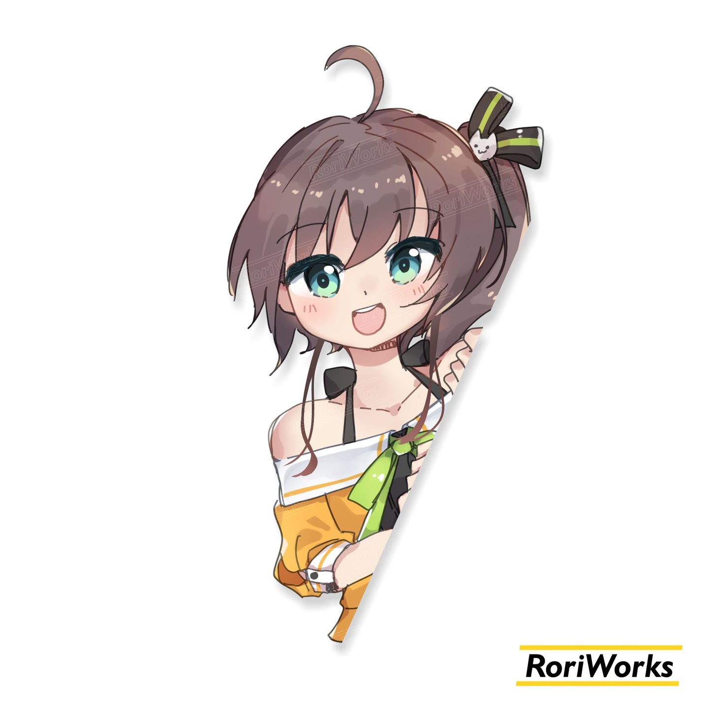 Matsuri - Peeking Sticker