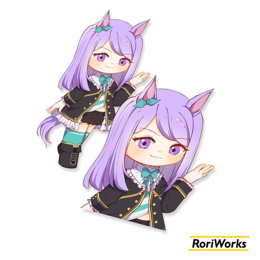 Mejiro McQueen (Chibi) - Sticker