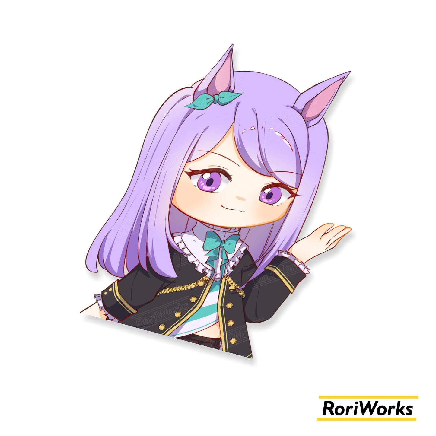 Mejiro McQueen (Chibi) - Sticker