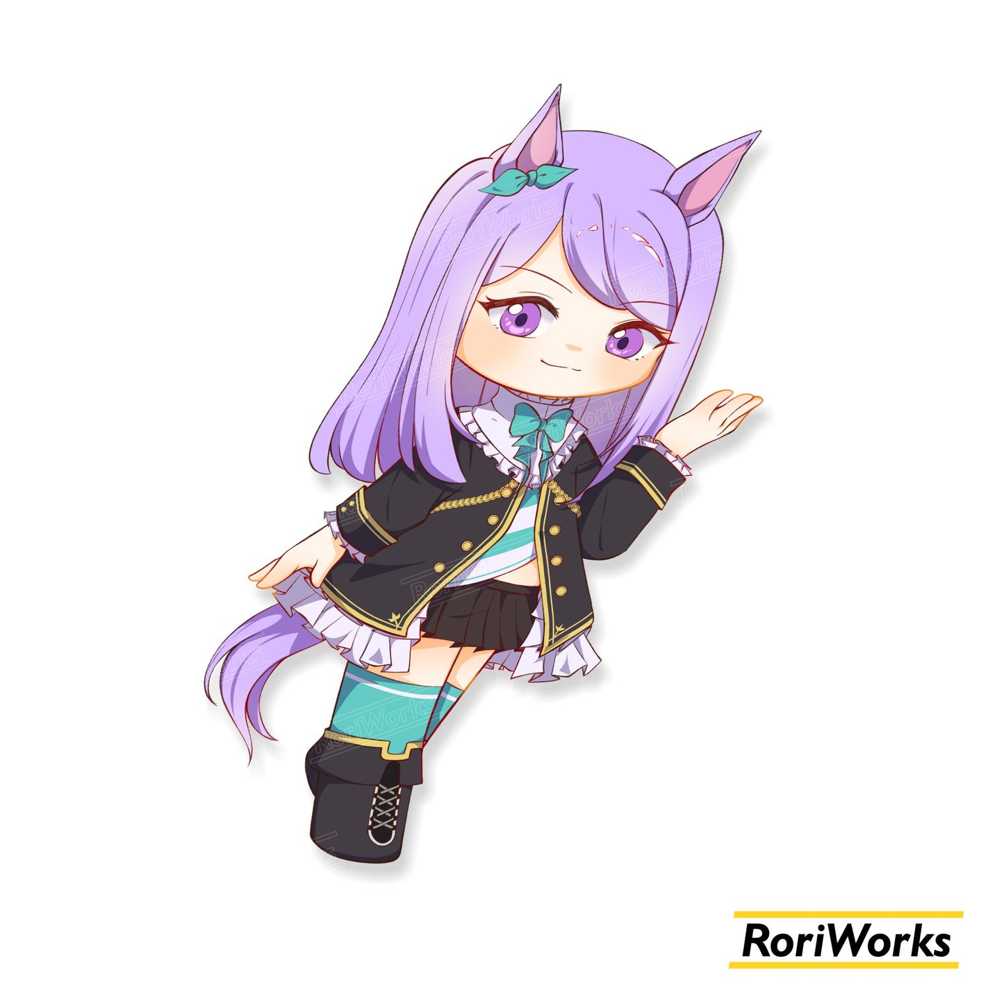 Mejiro McQueen (Chibi) - Sticker