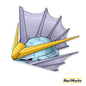 Mermaid Gundam Head - Peeking Sticker