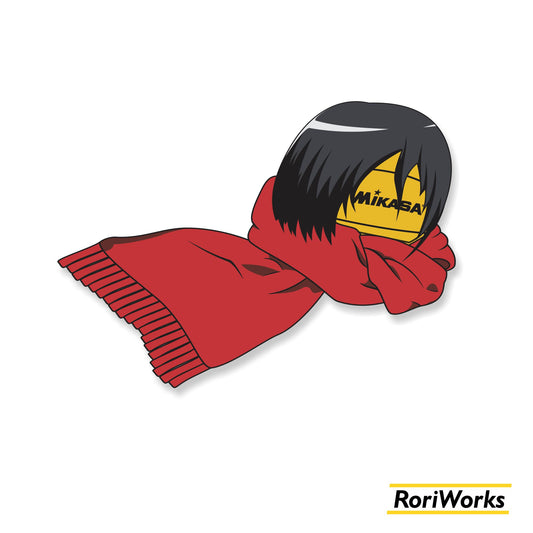 Mikasa Volleyball - Sticker