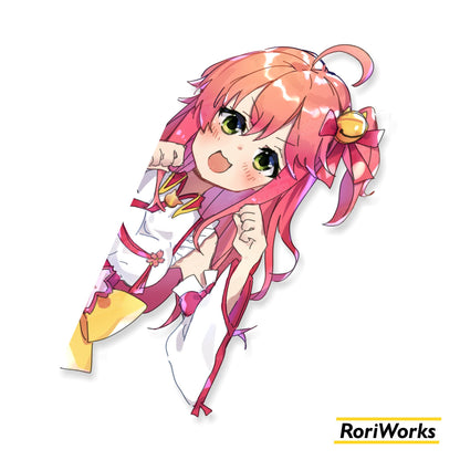 Miko - Peeking Sticker
