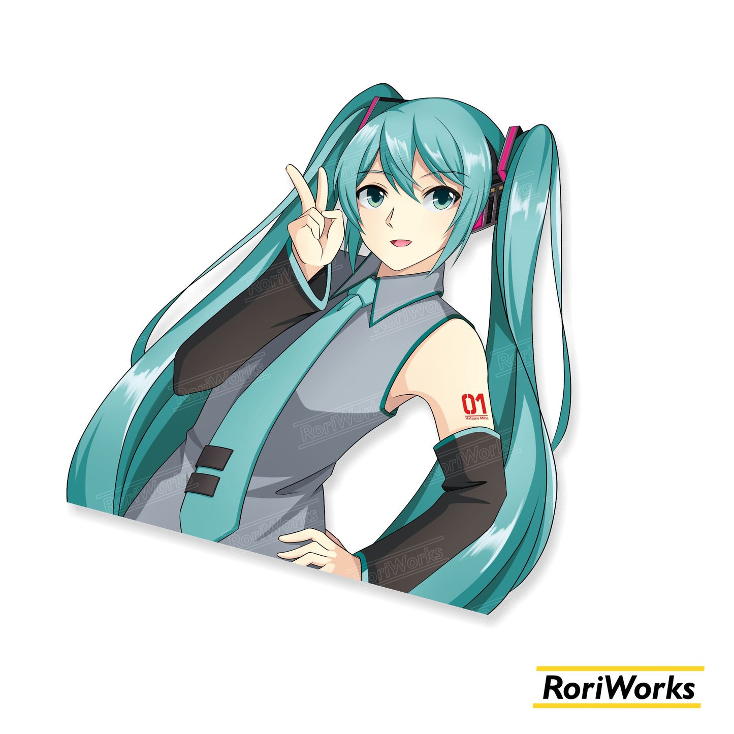 Miku Peace - Sticker