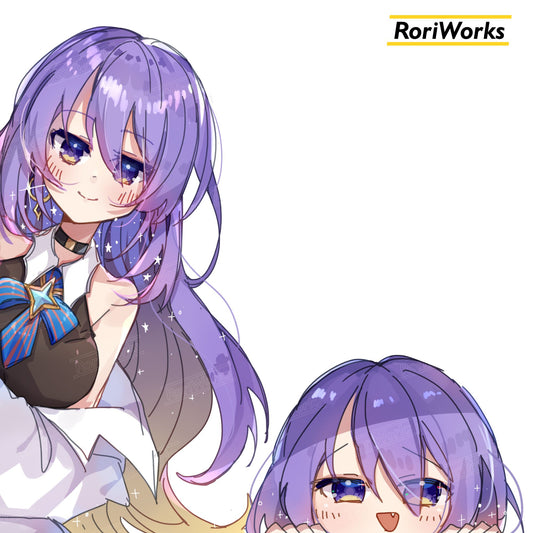 Moona - Peeking Sticker