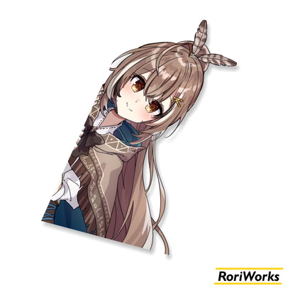 Mumei - Peeking Sticker