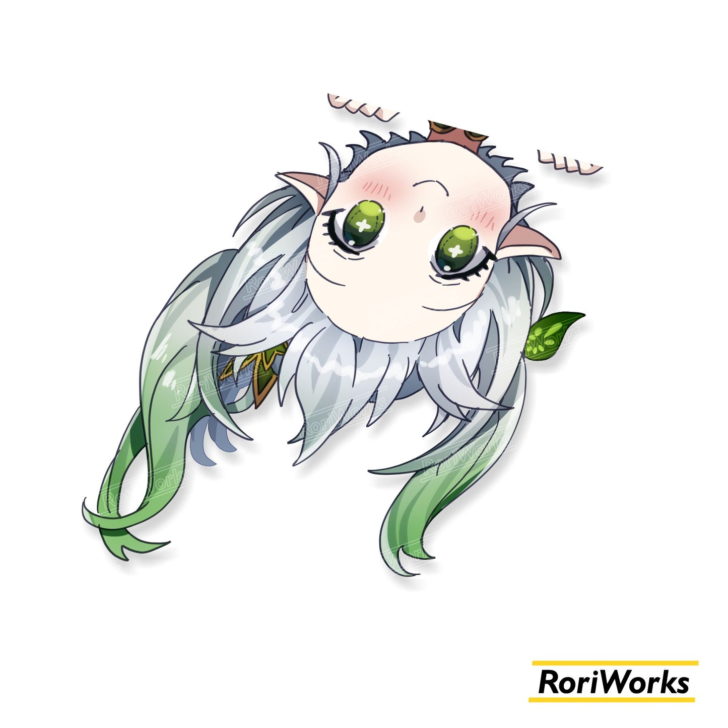 Nahida - Peeking Sticker