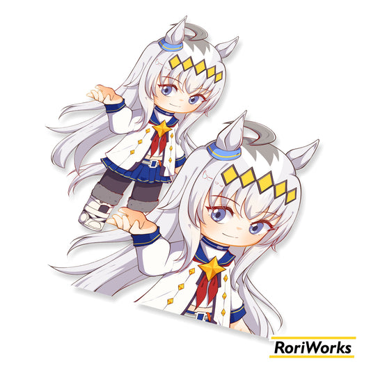Oguri Cap (Chibi) - Sticker