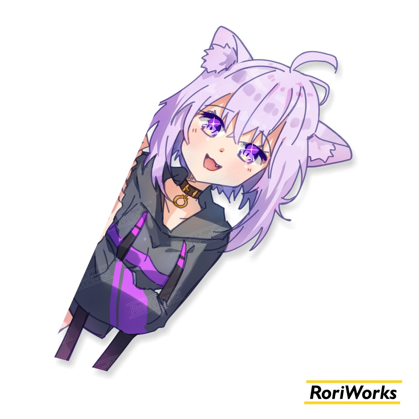 Okayu - Peeking Sticker