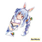 Pekora - Peeking Sticker
