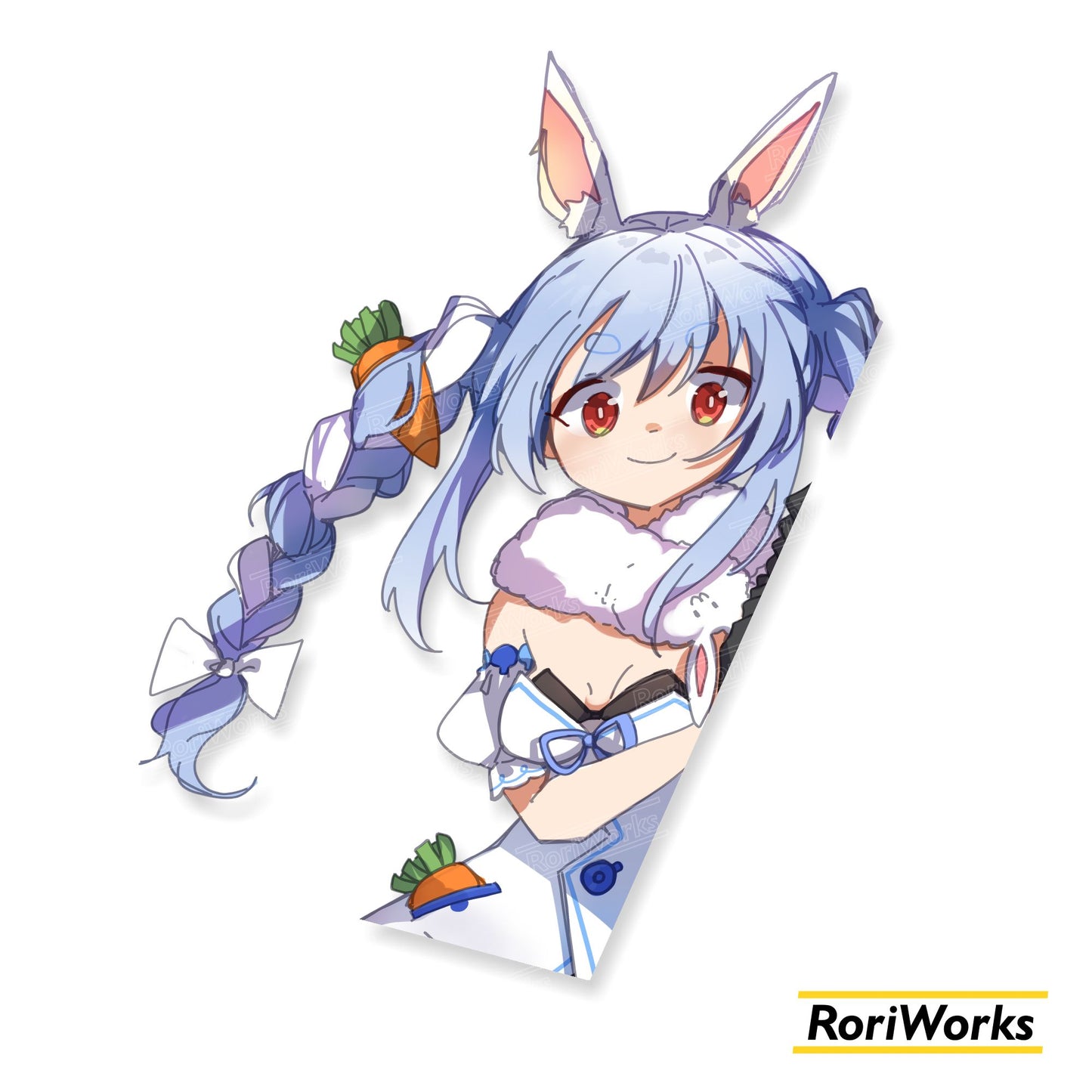 Pekora - Peeking Sticker