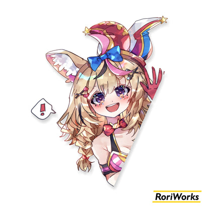 Polka - Peeking Sticker