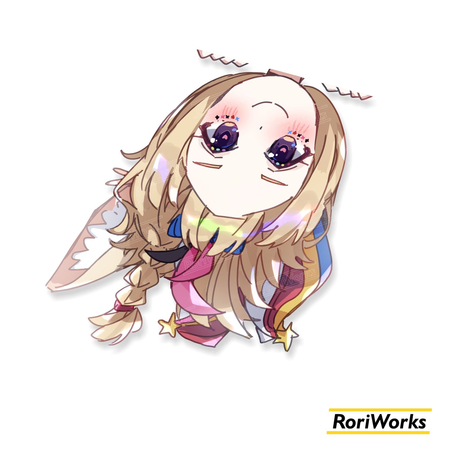 Polka - Peeking Sticker