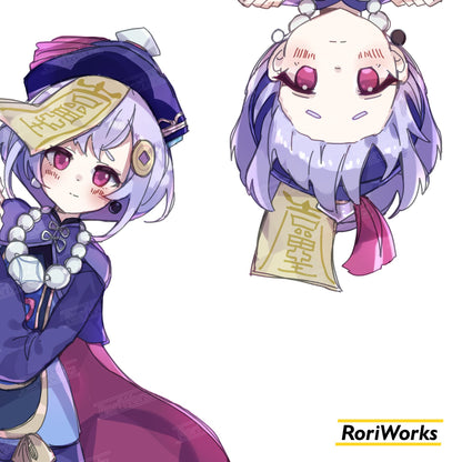 Qiqi - Peeking Sticker