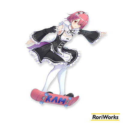Ram (Skater) - Sticker