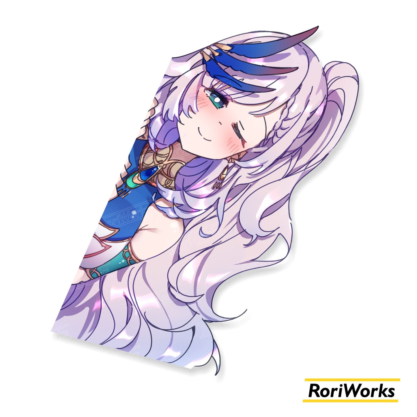 Reine - Peeking Sticker