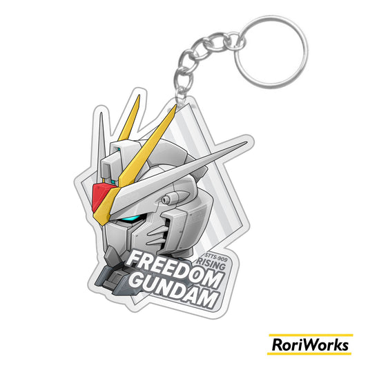 Rising Freedom Gundam Head - Keychain