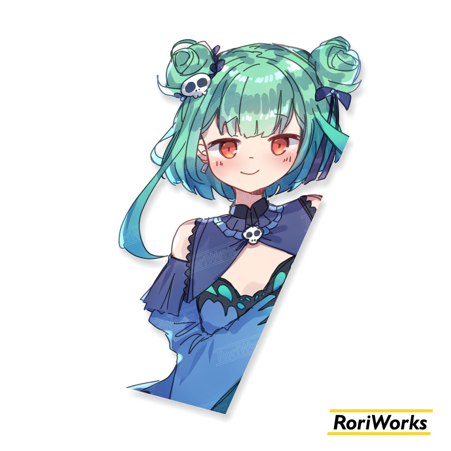 Rushia - Peeking Sticker