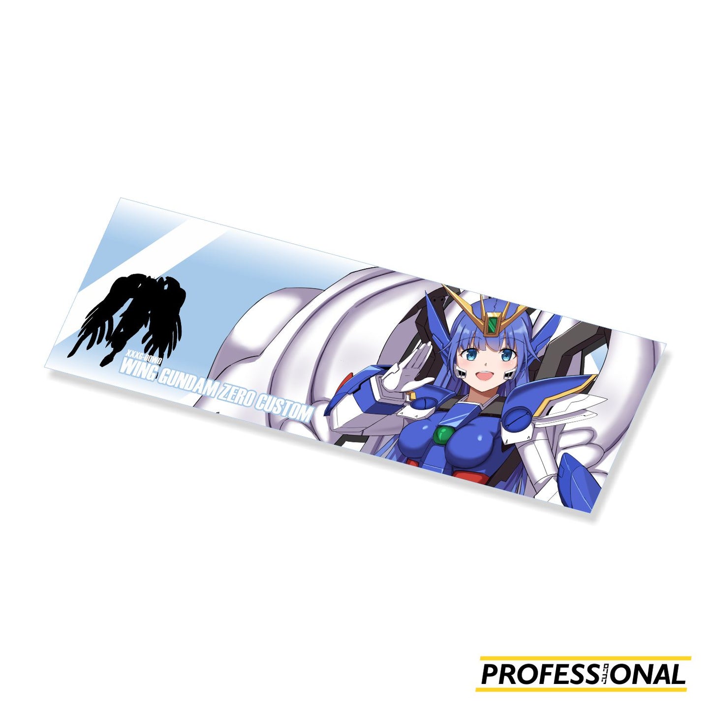 Wing Gundam Zero Girl - Sticker
