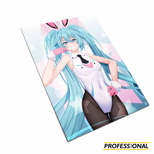 Miku Hatsune Bunny - Art Print
