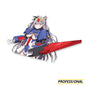 Zeta Gundam Girl - Sticker