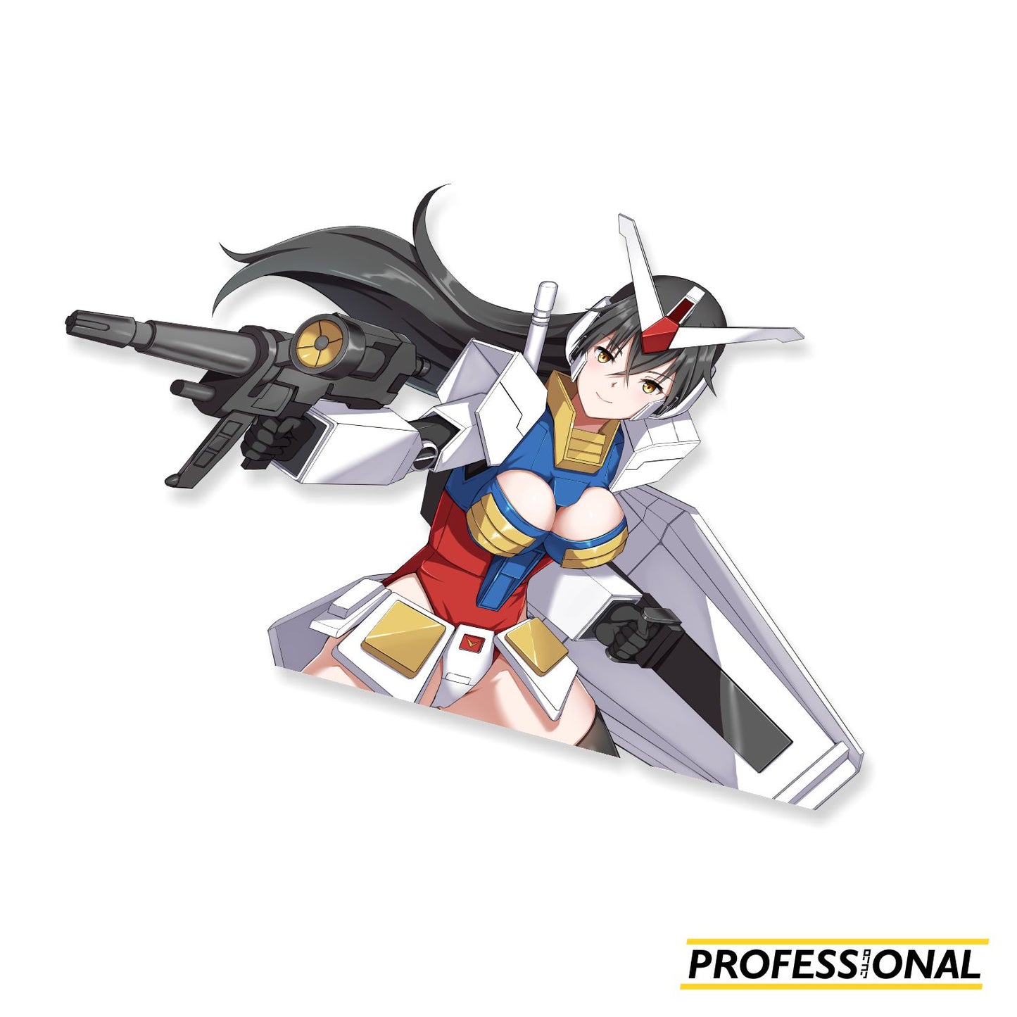 RX-78 Gundam Girl - Sticker