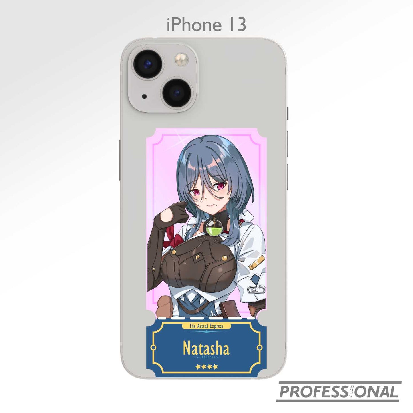 Natasha - Mini Slap Sticker