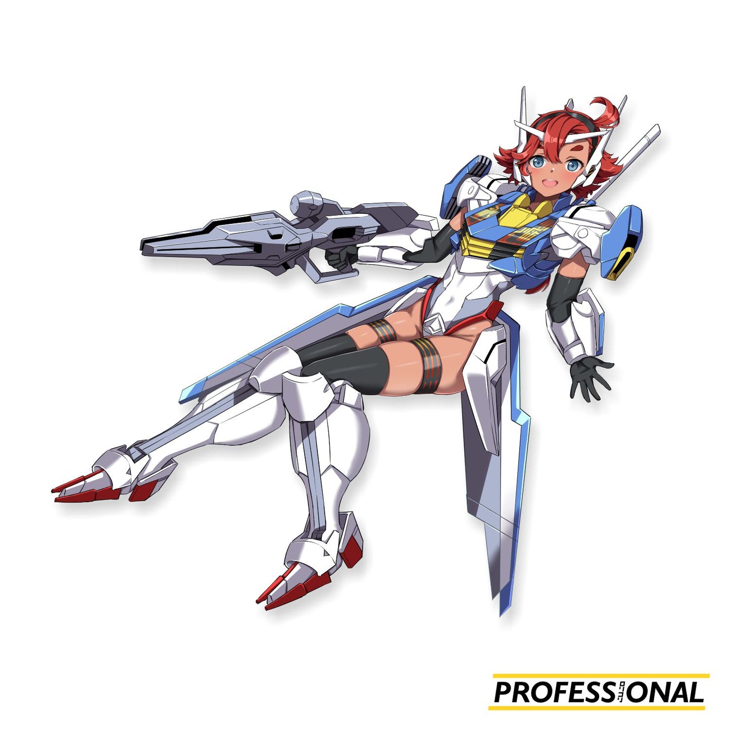 Gundam Aerial Girl - Sticker
