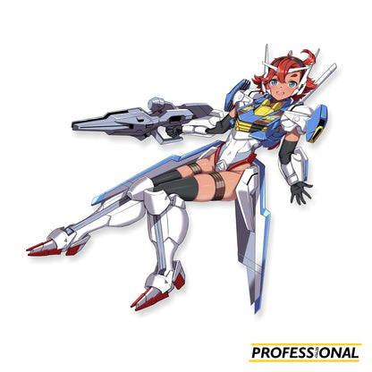 Gundam Aerial Girl - Sticker