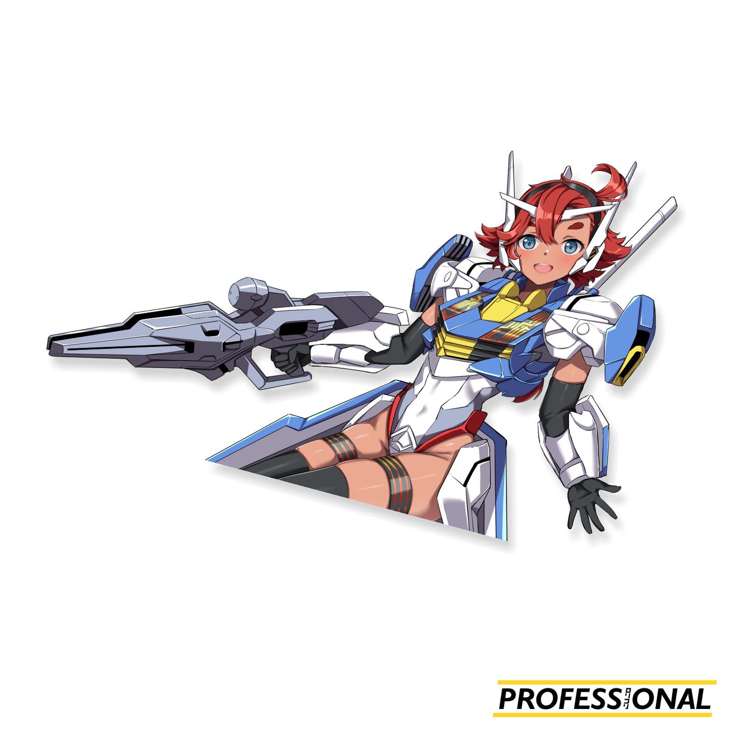 Gundam Aerial Girl - Sticker