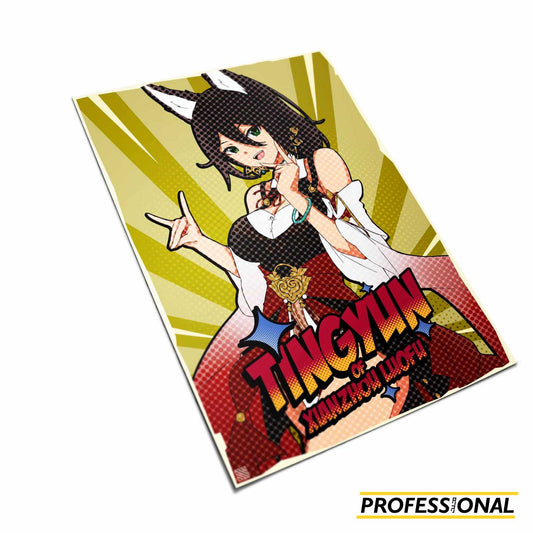 Tingyun Retro Pop Art - Art Print