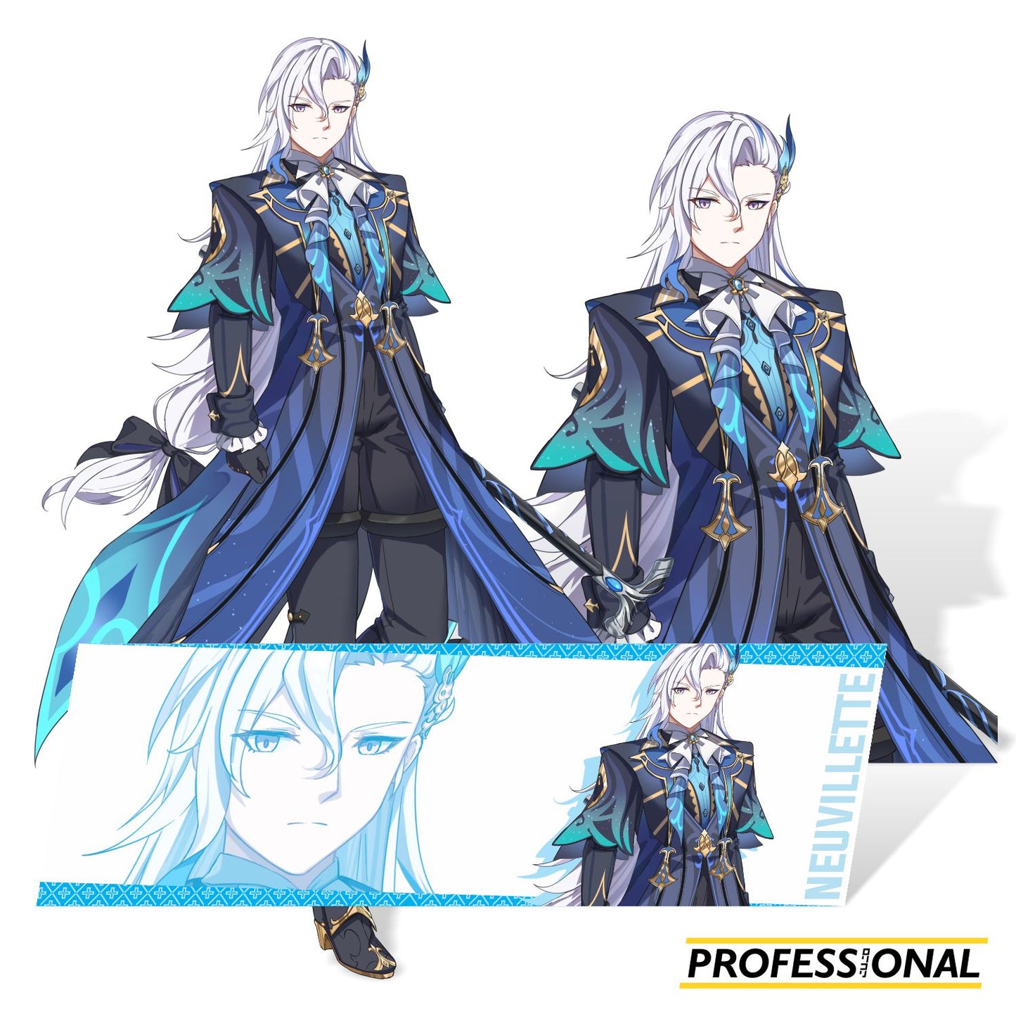 Neuvillette - Sticker