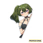 Ubel - Peeking Sticker