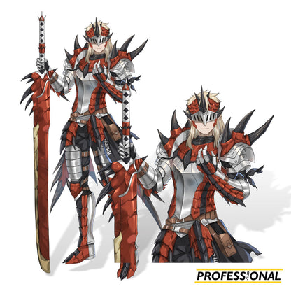 Noir Corne x Rathalos - Sticker