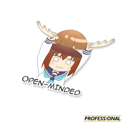 Nokotan Open Minded - Sticker