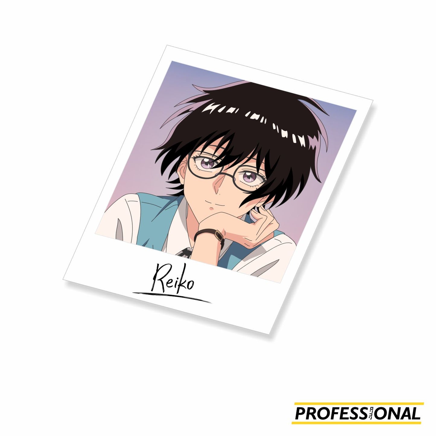 Reiko - Polaroid Sticker