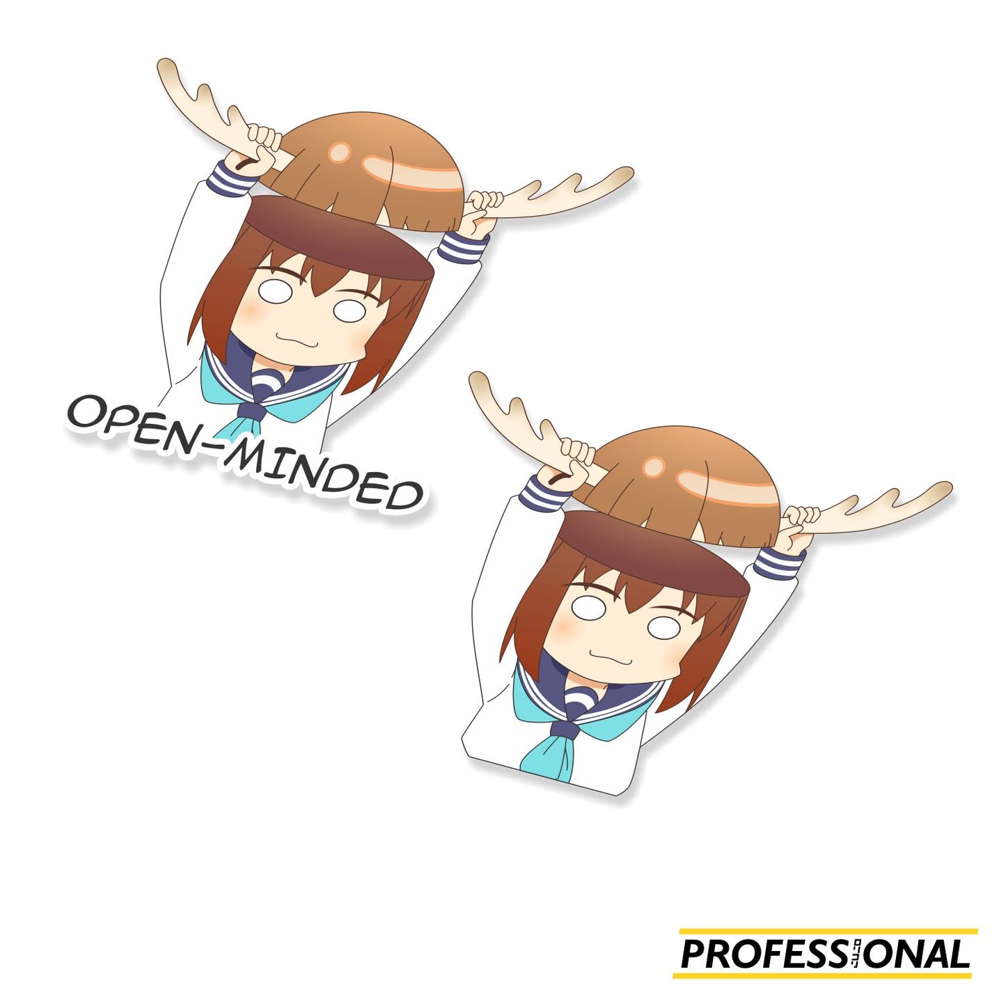 Nokotan Open Minded - Sticker