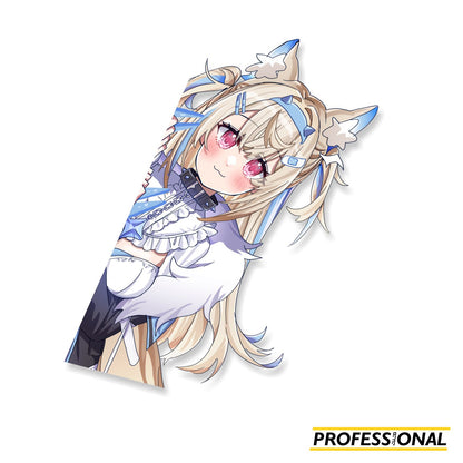 Fuwawa - Peeking Sticker